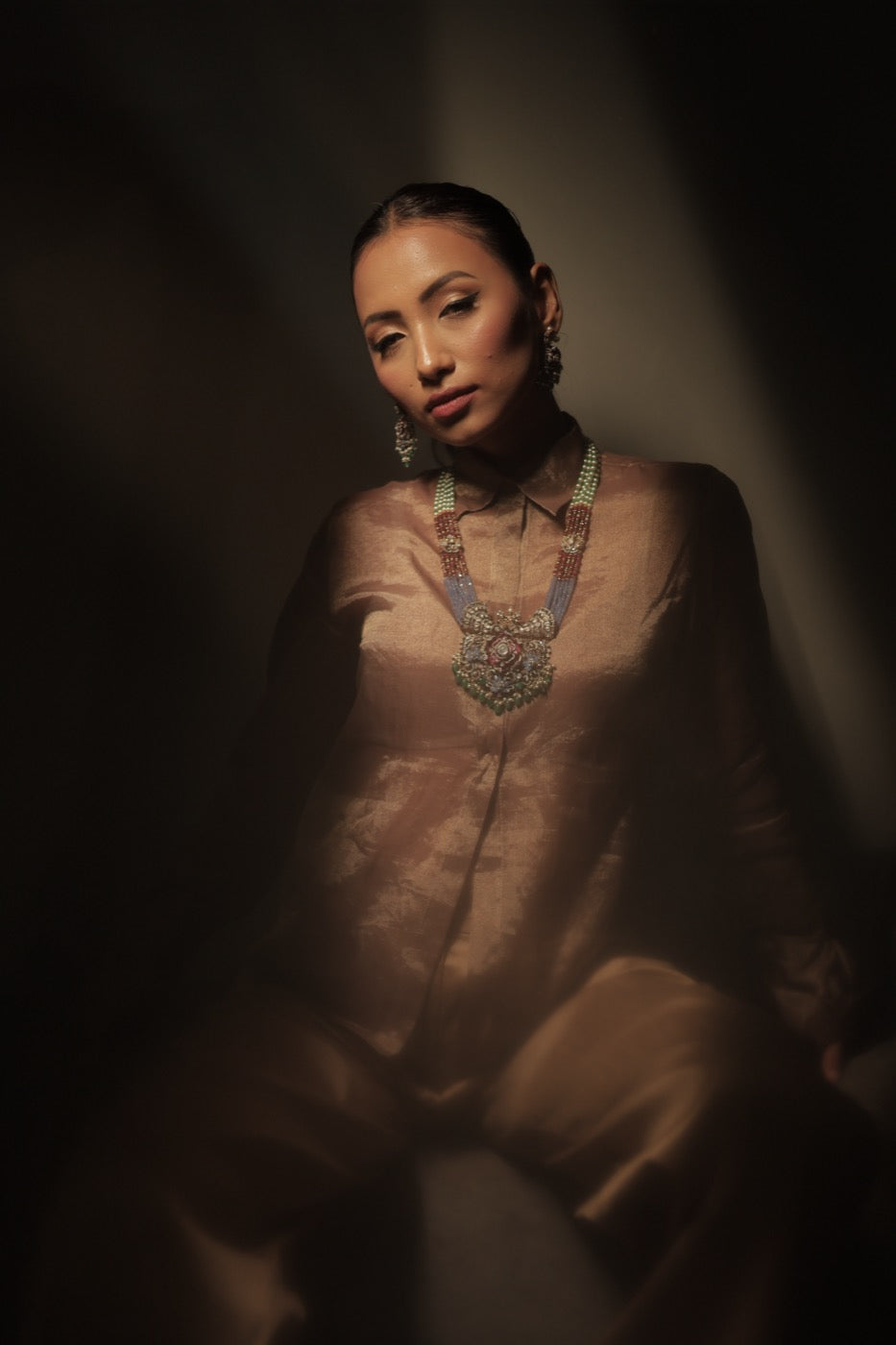 Zarwana jewellery campaign portrait